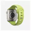 Band Nomad Tempo Band Light Green Rubber, 18 mm width, wrist 135–175 mm