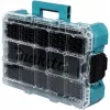 MAKTRAK Organizer deep M, tool box Blue/transparent, transparent lid