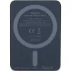 Ferrari Powerbank FEPB5MNCAK 15W 5000mAh Black/black Metal Logo MagSafe
