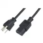 Power Cable LogiLink NEMA5-15P - IEC 60320-1 C13 1.8m