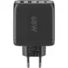 Goobay 64817 Charger for Mobile Devices Headphones - Smartphone - Tablet Black AC Fast Charging Indoor (64817)
