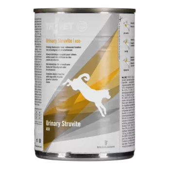 Veterinary diet TROVET Urinary Struvite 400 g — canned dog food with chicken and pork for senior adults