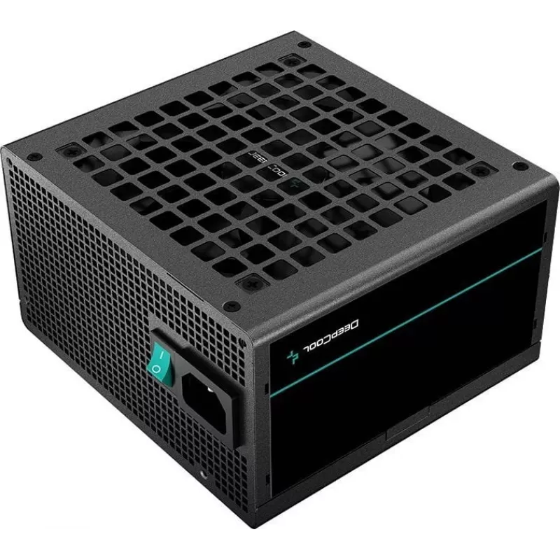 Power supply unit DeepCool PF500 500 W ATX 2.4, 80 PLUS, 120 mm fan, 20+4 pin, 2×6+2 PCIe, 4×SATA