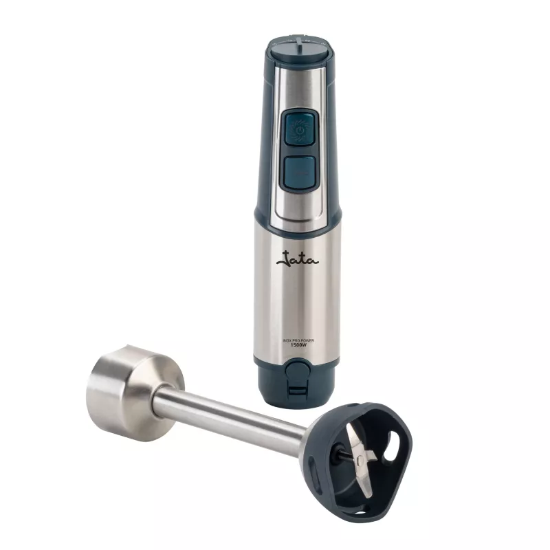 Immersion blender Jata JEBT1854 — 1500 W, up to 14,500 RPM, stainless steel blades, dark blue