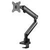 Monitor arm SILVERSTONE SST-ARM13 — single adjustable-height VESA-compatible mount, silver