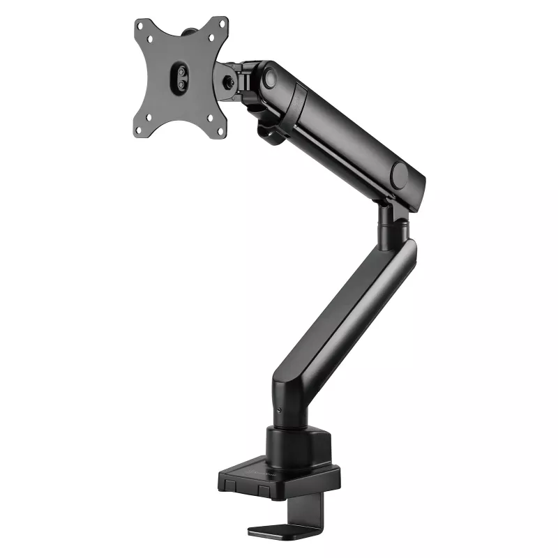 Monitor arm SILVERSTONE SST-ARM13 — single adjustable-height VESA-compatible mount, silver