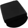 Footrest Thunder X3 Loft Black — fabric-covered footrest for gaming chairs