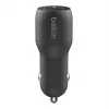Dual USB-A Car Charger 12W x2 Black