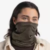 Neck gaiter Buff 113010.843.10.00 Brown unisex wool 700×245 mm, 47 g, UPF, breathable