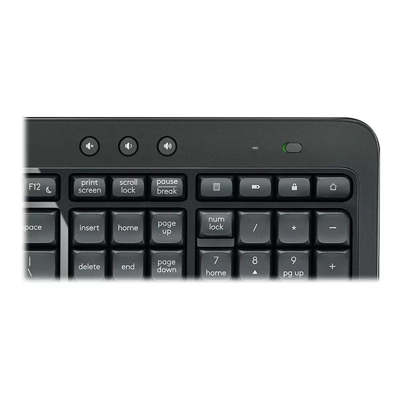 Logitech MK540 ADVANCED Wireless Keyboard and Mouse Combo Full-size Membrane