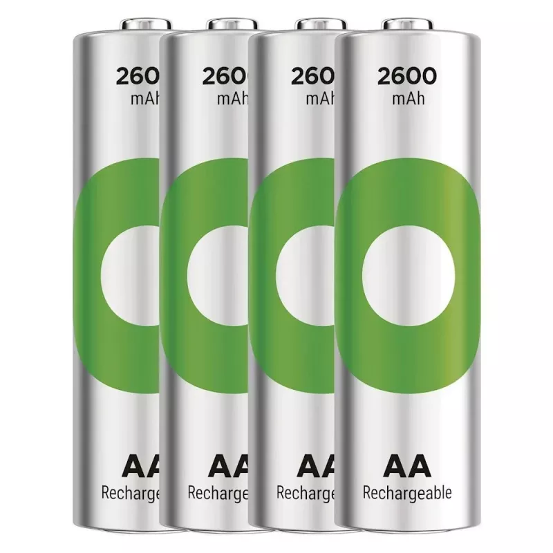 Batteries R6/AA NI-MH 2 600mAh blister 4pcs.