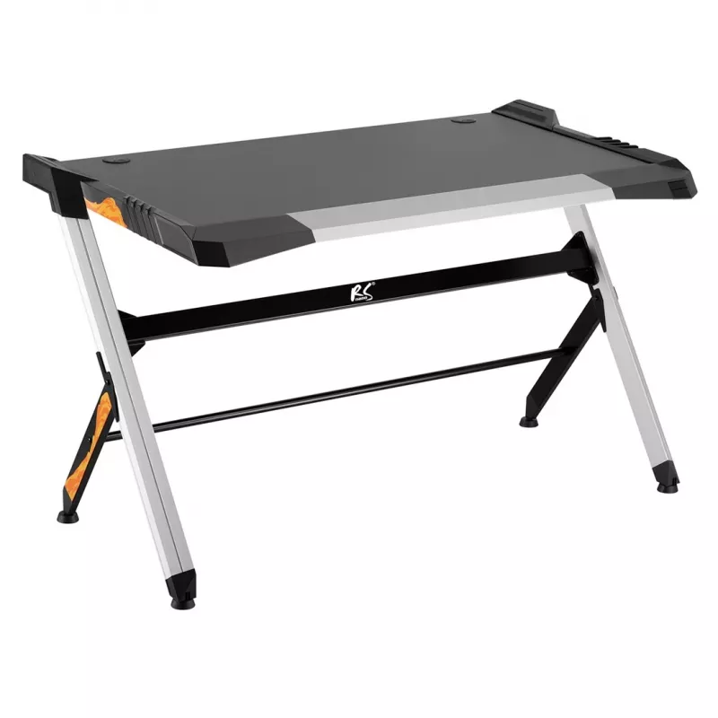 Gaming desk nano rs RS150 Black Large RGB LED, 780 mm height, 50 kg max load