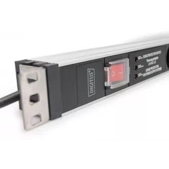 Digitus Socket strip DN-95433 5-way safety sockets 2m cable