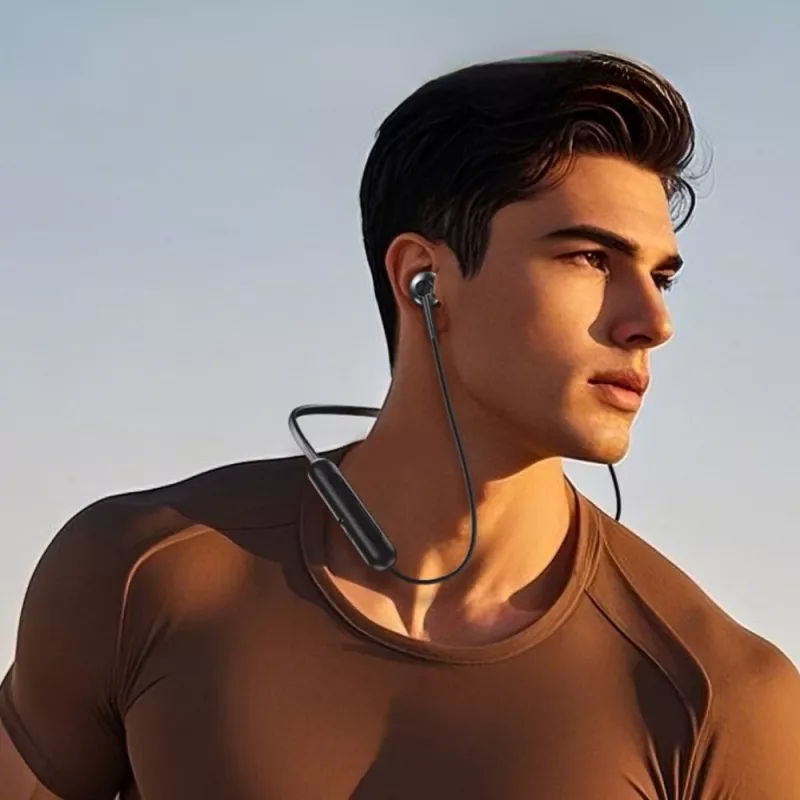 Awei Bluetooth Headphones G82BL sports — wireless ear-hook design, Bluetooth connectivity