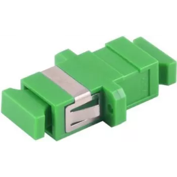 Fibre optic adapter SC ShiverPeaks 07-60051 Multi-mode Green
