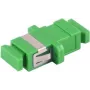 Fibre optic adapter SC ShiverPeaks 07-60051 Multi-mode Green