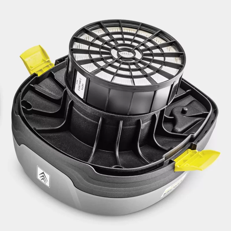 Drum vacuum Karcher AG T 11/1 Classic — dry vacuum, 11 L dust capacity, 850 W, 23.5 kPa, 2 m hose, telescopic tube