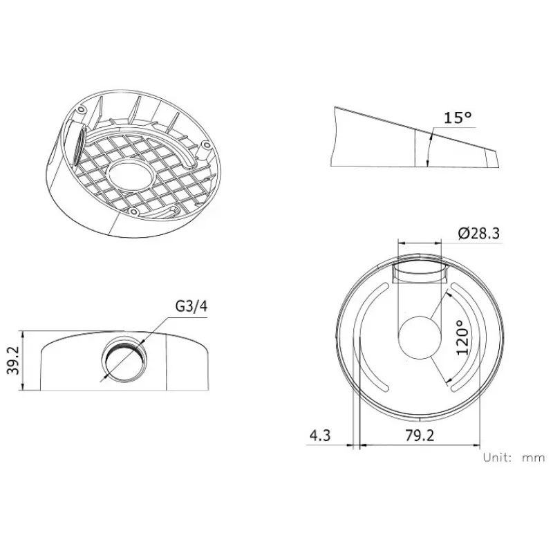Mount Hikvision DS-1259ZJ