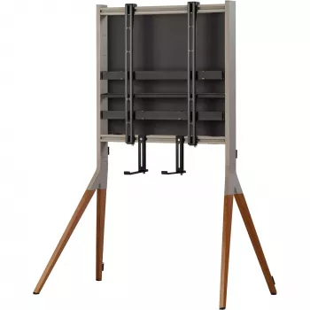 One for All Falcon Universal WM 7481 - Stand - for LCD TV / Soundbar - Walnut, gunmetal-Grey - Screen Size: 81.3-177.8 cm (32-70)