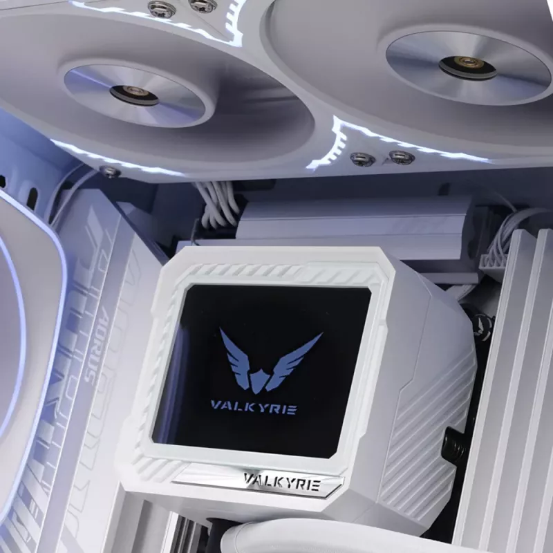 Liquid CPU Cooler Valkyrie VK-AIOV240W 240mm Radiator with LCD