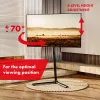 TV floor stand MACLEAN MC-494 for 32 inch–70 inch TVs, VESA up to 400×400 mm, max load 40 kg, tilt 70°