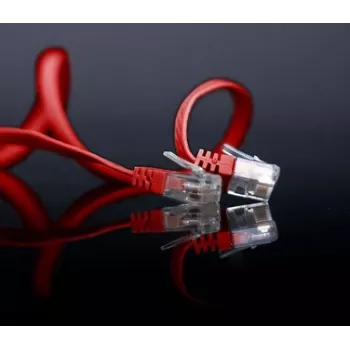 Networking Cable ShiverPeaks SP713-SLR 3m Cat6 U/UTP Red