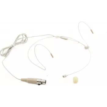 Headset microphone PSSO WISE Model 13063408 for pocket transmitter, lightweight on-ear design