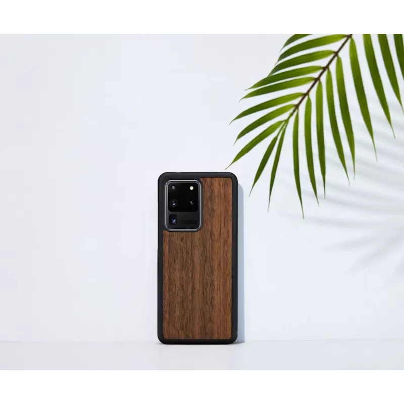 Smartphone protective case Man and Wood for Samsung Galaxy S20 Ultra — Black Koala