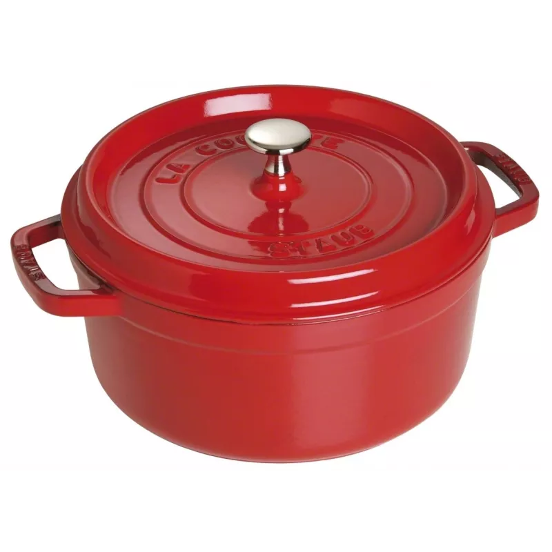 Staub 40509-840-0 cast iron roasting pan 5.2 L red
