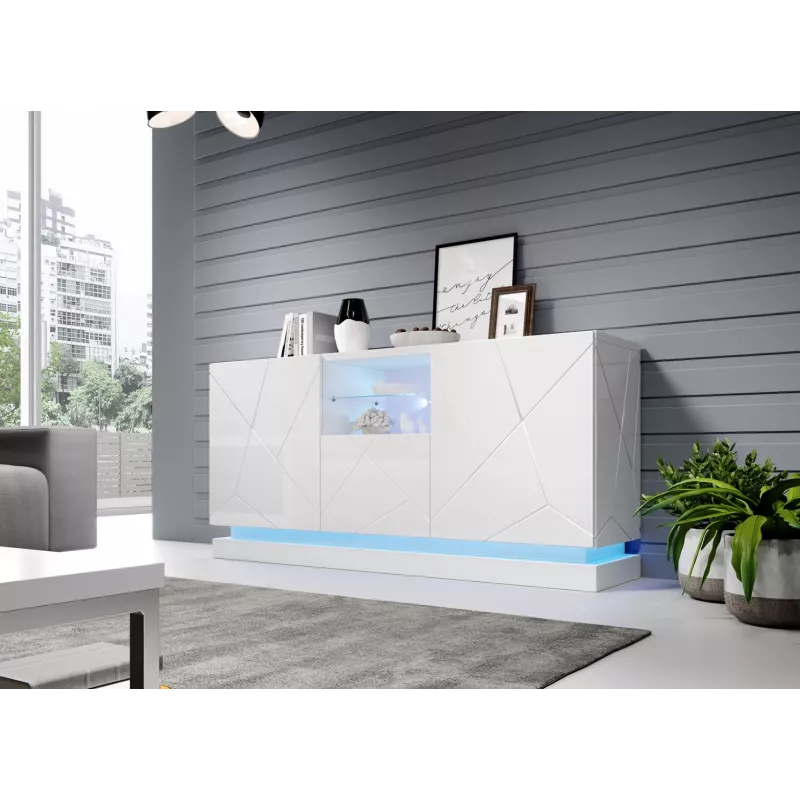 Lighting dresser QIU 2D1K blue