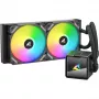 CPU Water Cooler Sharkoon S50 ARGB, black