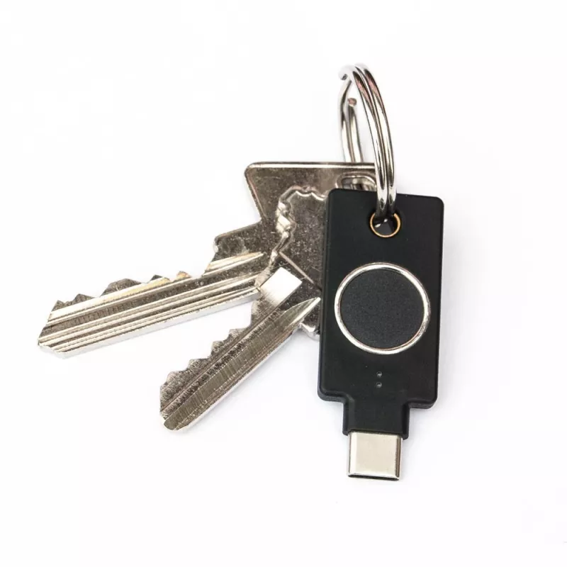 YubiKey C Bio FIDO Edition Yubico Black Passwordless Authentication