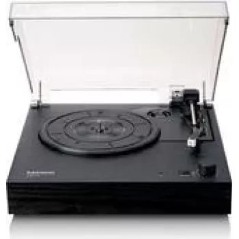 Turntable Lenco LS-15BK black belt-drive turntable LS15, built-in phono preamp, USB output