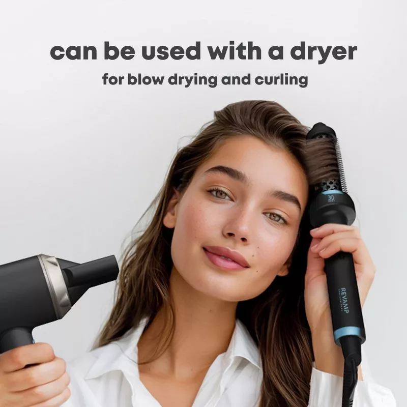 Hot Brush Revamp BR-1300A-EU Ceramic Ionic 30mm – heated styling brush for hair