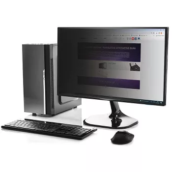 Qoltec GDPR Privacy Filter 23 | 16:9 | Eye Care | Panoramic