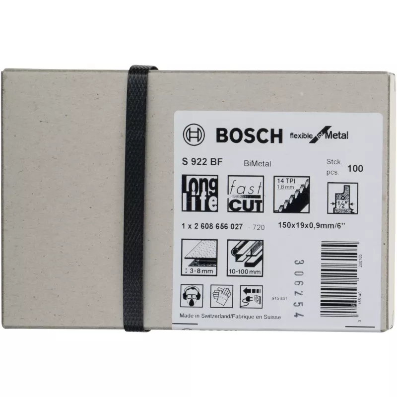 Bosch 2 608 656 027 jigsaw/scroll saw/reciprocating saw blade Bimetal 100 pc(s)