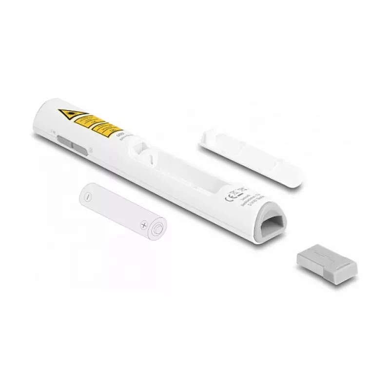 DeLOCK USB Laser Presenter white Wireless USB RF Nano Receiver