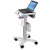 Ergotron StyleView Laptop Cart, SV10 - Cart for Notebook - medizinisch - Metal - White, Aluminium - Screen Size: to 43,2 cm (to 43,20cm (17)) (SV10-1100-0)