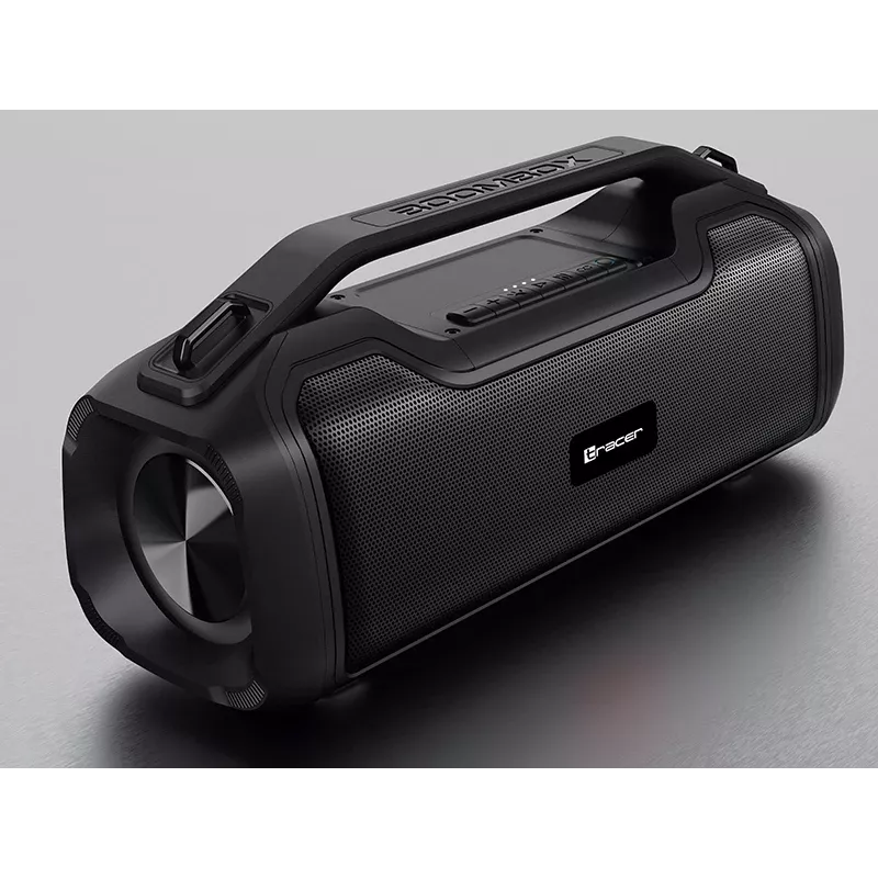 Stereo portable speaker TRACER BigBoy TWS Bluetooth 40W RMS, Bluetooth 5.3, 12h battery, Black