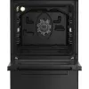 Freestanding cooker BEKO FSM52331DBDS, gas hob 4 burners (2900/2000/2000/1000 W), electric oven 60 L, 60 cm, energy class A, black