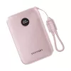Power bank Vention FKAP0-C 10000 mAh, 2× USB-C + 1× USB-A, 22.5 W, Pink