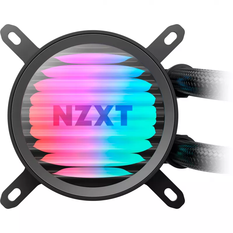 Liquid CPU Cooler NZXT Kraken Core RGB 240 — All-in-One 240mm Radiator, RGB Lighting, Black