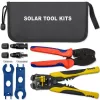 Qoltec Solar Tool Kit Compatible with MC4 Connectors | Crimper + Automatic Wire Stripper