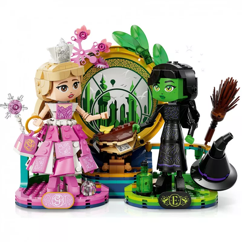LEGO Wicked Figures Elphaba and Glinda 75682 – collectible minifigures set