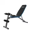 Incline training bench Rebel RBA-2003 with leg lock and resistance rubber bands