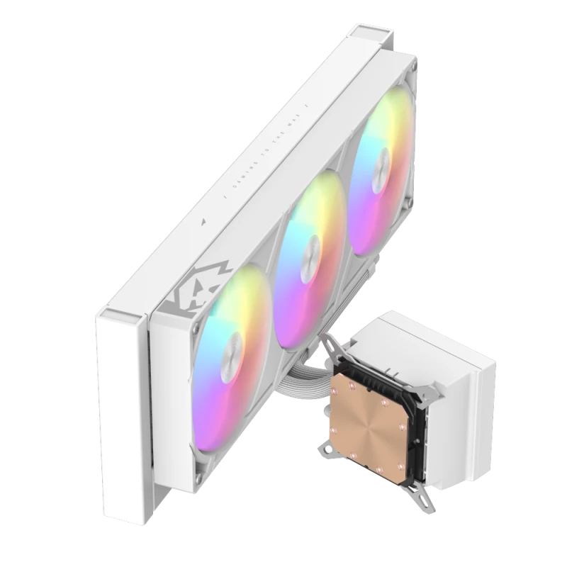 Gamemax CPU Liquid Cooler | GLACIER 360 LCD WH | Intel, AMD