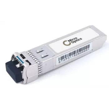 SFP+ Fiber Optic Transceiver Lanview MO-JL783A 10 Gbps, silver, SFP+ form factor, compatible with HPE