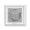 Glass wall thermostat Homematic IP 161333A0 with CO2 sensor, digital RF, 230 V, 54.5×54.5×29 mm