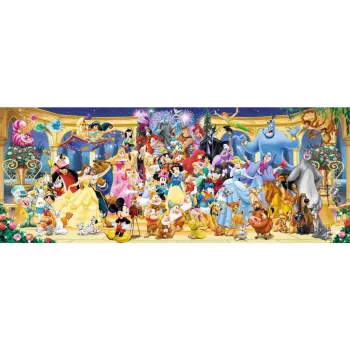 Puzzle Panorama - Disney Gruppenfoto (1000 Pieces)