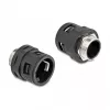 Conduit coupling DeLOCK 60456 M32 black brass plastic 2 pieces